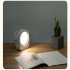 4w 1a Led Clip on Desk Lamp 3 Levels 1200mah Battery Dimming Eye Protection Reading Light Night Light White
