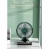 4w Electric Mini Fan 4 Level Low Noise Type c Charging Usb Air Cooling Fan for Home Bedroom Travel Office Df11 a Green