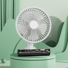 4w Electric Mini Fan 4 Level Low Noise Type-c Charging Usb Air Cooling Fan