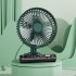 4w Electric Mini Fan 4 Level Low Noise Type c Charging Usb Air Cooling Fan for Home Bedroom Travel Office Df11 b White