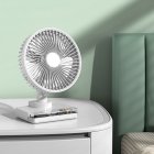 4w Electric Mini Fan 4 Level Low Noise Type-c Charging Usb Air Cooling Fan