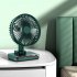 4w Electric Mini Fan 4 Level Low Noise Type c Charging Usb Air Cooling Fan for Home Bedroom Travel Office Df11 b White