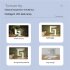 4w Suspension Anti gravity Desk Lamp 350lm 3800 3900k Adjustable Led Table Lamp White classic