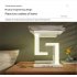 4w Suspension Anti gravity Desk Lamp 350lm 3800 3900k Adjustable Led Table Lamp White wireless Charging