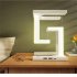 4w Suspension Anti gravity Desk Lamp 350lm 3800 3900k Adjustable Led Table Lamp White wireless Charging