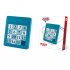 4x4 Magnetic Number Huarong Road Game Puzzle Brain Teaser Children Early Educational Toys For Birthday Gifts Number Huarong Road