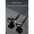 5 0 Magnetic Wireless  Earphone Bluetooth compatible Sport Wireless Headset Earphone Earbuds black