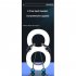 5 0 Magnetic Wireless  Earphone Bluetooth compatible Sport Wireless Headset Earphone Earbuds blue