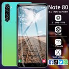 5.0 inch Note80 Smartphone MTK6572 Dual-Core 512MB RAM 4GB ROM 1500mah Cellphone