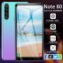 5 0 inch Note80 Smartphone MTK6572 Dual Core 512MB RAM 4GB ROM 1500mah Battery Gaming Cellphones Green US Plug
