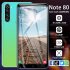 5 0 inch Note80 Smartphone MTK6572 Dual Core 512MB RAM 4GB ROM 1500mah Battery Gaming Cellphones Green US Plug