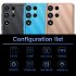 5 0 inch S22Ultra Smartphone 2MP 2MP Camera 1500mah Li ion Battery Face Recognition Multi functional Cellphones  512m 4gb  black US Plug
