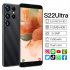 5 0 inch S22Ultra Smartphone 2MP 2MP Camera 1500mah Li ion Battery Face Recognition Multi functional Cellphones  512m 4gb  gold US Plug