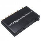 5 1 CH Digital Audio Converter Decoder SPDIF Optical Coaxial to RCA DTS AC3 