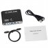 5 1 channel Dts Dolby ac 3 Digital Audio  Decoder Strong Mobility Fiber Coaxial Rca Analog Converter Sound Audio Adapter Amplifier Host   USB cable   optical fi