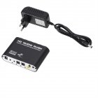 5.1-channel Dts Dolby/ac-3 Digital Audio  Decoder Fiber Coaxial Analog Converter Host + Power Supply Sound Audio Adapter Amplifier EU plug