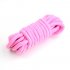 5 10M Bondage Rope Long Thick Cotton Bdsm Body Tied Ropes SM Slave Game Restraint Products Adult Sex Toys for Men Woman Couples Pink