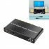5 1ch Digital Audio Converter Spdif Input to 5 1 Channel Audio Digital Sound Decoder Converter Black