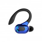 5.2 Bluetooth-compatible Wireless Earphone Waterproof Subwoofer Sports In-ear Headphone black+blue