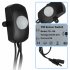 5 24v Auto On Off Detector Infrared PIR Motion Sensor Switch For Led Light Strip As Entrance Lighting Cabinet Lighting DC head black