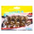 5 2G 6CM Simulate Soft Frog Lure Bait with Hook Artificial Bait Fishing Tackle Accessories 4PCS Set