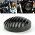 5 3 4  CNC Headlight Light Grill Cover for  Sportster XL 883 1200 2004 14 black