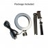 5 5 8 10 inch 10 Modes LED Ring Light with Stand Dimmable Lighting for Makeup Phone Camera