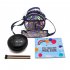 5 5 in  Steel Tongue Drum Steel Drums Flatsons Handpan Standard C Key 8 Notes with Drum Mallets Carry Bag black