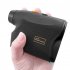 5 500m Golf Rangefinder 6x High Precision Optical Lens Low Power Consumption Telescope Distance Meter Black