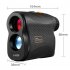 5 500m Golf Rangefinder 6x High Precision Optical Lens Low Power Consumption Telescope Distance Meter Black