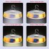 5 5v 20w Led Ufo shaped Solar Light Super Bright Energy Saving Outdoor Power Outage Emergency Lamps Golden