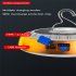 5 5v 20w Led Ufo shaped Solar Light Super Bright Energy Saving Outdoor Power Outage Emergency Lamps Golden