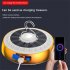 5 5v 20w Led Ufo shaped Solar Light Super Bright Energy Saving Outdoor Power Outage Emergency Lamps Golden