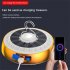 5 5v 20w Led Ufo shaped Solar Light Super Bright Energy Saving Outdoor Power Outage Emergency Lamps Golden with RC