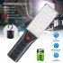 5 5v 3 6a Cob Led Work Light With Hook 2000ma Lithium Battery Strong Magnetic Flashlight Floodlight 2000mA COB