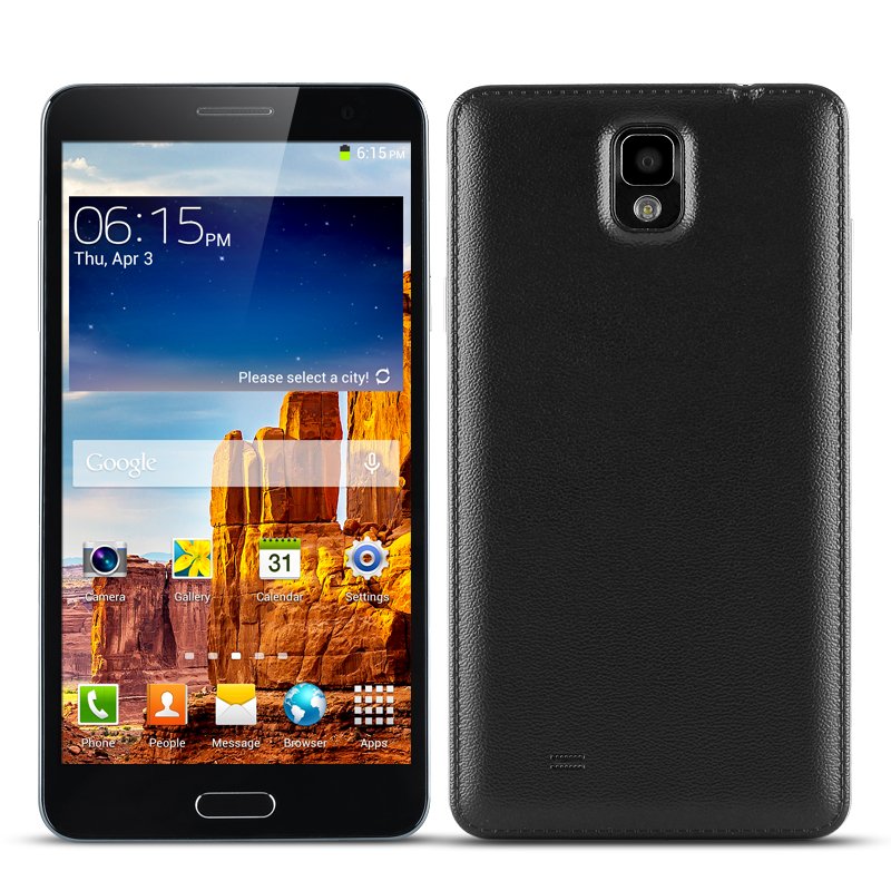 Octa-Core Android Phone 'Note3' (Black)