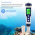 5 In 1 Digital Water Quality Monitor Tester Tds ec ph salinity temperature Meter For Swimming Pool Drinking Water Aquarium 9909 Probe