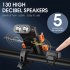 5 In 1 Multifunctional Bicycle Head Light  Bicycle Front Light  Horns  Mobilephone Holder  Recharge Pal  Warming Light Design With 3000mAh Lithium Battery For C
