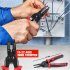 5 In 1 Plier Tool Set  Combination Interchangeable Pliers Kit With Cable Cutters  Wire Stripper  Scissor  Crimping Plier Multipurpose Combination 8 Inch Pliers 