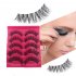 5 Pairs False Eyelashes 3D Mink Hair Natural Long Thick Handmade Soft Fake Lashes Set  Makeup Cosmetics 5 pairs in a box