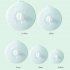 5 Pcs  7 Pcs Reusable Silicone Lids Heat Resistant Splatter Proof Suction Lids Microwave Cover For Cups Bowls Plates Pots Pans Fridge Oven Safe Storage 5 Sizes 