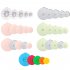 5 Pcs  7 Pcs Reusable Silicone Lids Heat Resistant Splatter Proof Suction Lids Microwave Cover For Cups Bowls Plates Pots Pans Fridge Oven Safe Storage 5 Sizes 