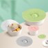 5 Pcs  7 Pcs Reusable Silicone Lids Heat Resistant Splatter Proof Suction Lids Microwave Cover For Cups Bowls Plates Pots Pans Fridge Oven Safe Storage 5 Sizes 