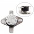 5 Pcs KSD301 Thermal Control Switch 250V 10A Normally Closed NC Thermostat Temperature Switch 