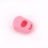 5 Pcs Multifunction Silicone Thimble Tip Guitar Finger Guards DIY Crafts Tool Needlework Accessories Pink