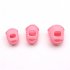 5 Pcs Multifunction Silicone Thimble Tip Guitar Finger Guards DIY Crafts Tool Needlework Accessories Pink