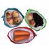 5 Pcs Portable Reusable Beam Pocket Drawstring Breathable Mesh Vegetable Fruit Toys Storage Pouch