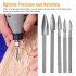 5 Pcs Wood Carving Engraving Drill Bit Rotary Tools Kit DIY Woodworking Drill Accessories For Wood Carving Enthusiasts 5pcs