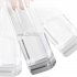 5 Piece Food Storage Container Set With Marking Pen Label Paper Measuring Spoon Impact Resistant Airtight Clear Durable Canisters For Kitchen Dinning Room 5 set