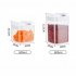 5 Piece Food Storage Container Set With Marking Pen Label Paper Measuring Spoon Impact Resistant Airtight Clear Durable Canisters For Kitchen Dinning Room 5 set
